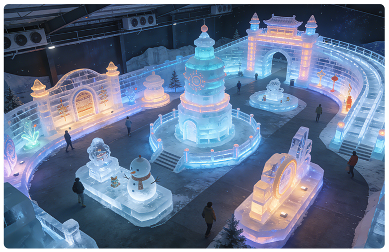 定制专属冰雕方案